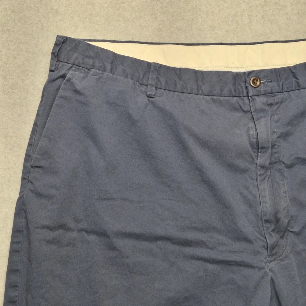 Polo Ralph Lauren Shorts Mens 46 Stretch Classic Fit Blue Chino Flat Front
